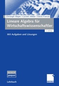 Cover: Lineare Algebra f&uuml;r Wirtschaftswissenschaftler - Springer Gabler