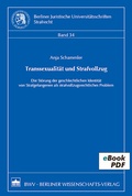 Bild: Transsexualit&auml;t und Strafvollzug - Berliner Wissenschafts-Verlag
