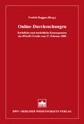 Cover: Online-Durchsuchungen - Berliner Wissenschafts-Verlag