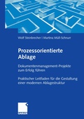 Cover: Prozessorientierte Ablage - Springer Gabler
