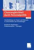 Cover: Chancengleichheit durch Personalpolitik - Springer Gabler