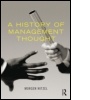 Cover: A History of Management Thought - Routledge
