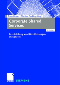 Abbildung von: Corporate Shared Services - Springer Gabler