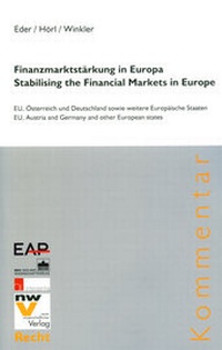 Abbildung von: Finanzmarktstärkung in Europa - Berliner Wissenschafts-Verlag