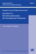 Cover: EuroParl TV - Das Internetfernsehen des Europ&auml;ischen Parlaments - Berliner Wissenschafts-Verlag