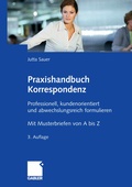 Cover: Praxishandbuch Korrespondenz - Springer Gabler
