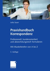 Abbildung von: Praxishandbuch Korrespondenz - Springer Gabler