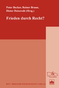 Cover: Frieden durch Recht? - Berliner Wissenschafts-Verlag