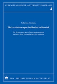 Abbildung von: Zielvereinbarungen im Hochschulbereich - Berliner Wissenschafts-Verlag