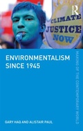 Cover: Environmentalism since 1945 - Routledge