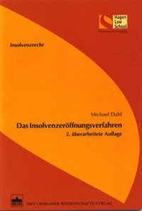 Abbildung von: Das Insolvenzeröffnungsverfahren - Berliner Wissenschafts-Verlag