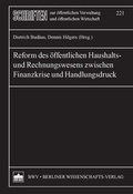 Cover: Reform des &ouml;ffentlichen Haushalts- und Rechnungswesens zwischen Finanzkrise und Handlungsdruck - Berliner Wissenschafts-Verlag