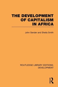 Enlarge image Cover: The Development of Capitalism in Africa - Routledge