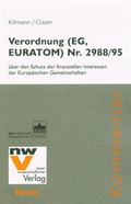 Cover: Verordnung (EG, EURATOM) Nr. 2988/95 - Berliner Wissenschafts-Verlag