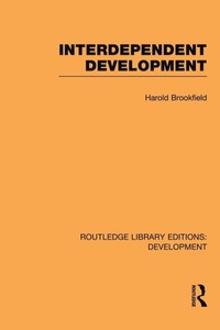Enlarge image Cover: Interdependent Development - Routledge