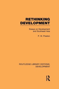 Enlarge image Cover: Rethinking Development - Routledge