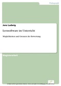 Cover: Lernsoftware im Unterricht - diplom.de