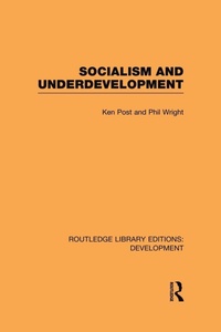 Enlarge image Cover: Socialism and Underdevelopment - Routledge