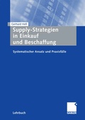 Cover: Supply-Strategien in Einkauf und Beschaffung - Springer Gabler