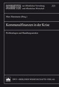 Cover: Kommunalfinanzen in der Krise - Berliner Wissenschafts-Verlag