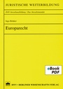 Cover: Europarecht - Berliner Wissenschafts-Verlag