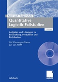 Cover: Quantitative Logistik-Fallstudien - Springer Gabler