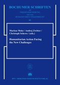 Cover: Humanitarian Action Facing the New Challenges - Berliner Wissenschafts-Verlag