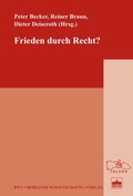 Cover: Frieden durch Recht? - Berliner Wissenschafts-Verlag