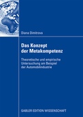 Cover: Das Konzept der Metakompetenz - Springer Gabler