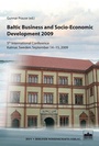 Cover: Baltic Business and Socio-Economic Development 2009 - Berliner Wissenschafts-Verlag