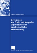 Cover: Governance von Profit- und Nonprofit- Organisationen in gesellschaftlicher Verantwortung - Deutscher Universit&auml;tsverlag