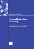 Bild: Impact of Institutions on Lending - Deutscher Universit&auml;tsverlag