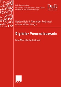 Abbildung von: Digitaler Personalausweis - Deutscher Universitätsverlag