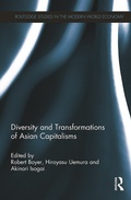 Cover: Diversity and Transformations of Asian Capitalisms - Routledge