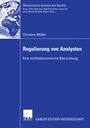 Cover: Regulierung von Analysten - Deutscher Universitätsverlag