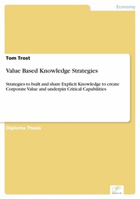 Abbildung von: Value Based Knowledge Strategies - diplom.de
