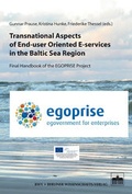 Cover: Transnational Aspects of End-user Oriented E-services in the Baltic Sea Region - Berliner Wissenschafts-Verlag