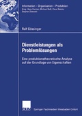 Bild: Dienstleistungen als Probleml&ouml;sungen - Deutscher Universit&auml;tsverlag