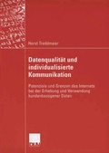 Cover: Datenqualit&auml;t und individualisierte Kommunikation - Deutscher Universit&auml;tsverlag