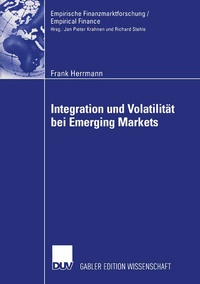 Abbildung von: Integration und Volatilität bei Emerging Markets - Deutscher Universitätsverlag