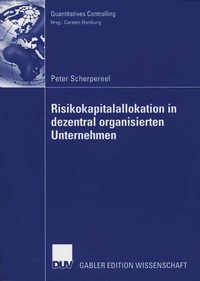 Bild: Risikokapitalallokation in dezentral organisierten Unternehmen - Deutscher Universitätsverlag