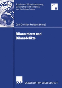 Abbildung von: Bilanzreform und Bilanzdelikte - Deutscher Universitätsverlag