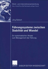 Abbildung von: Führungssysteme zwischen Stabilität und Wandel - Deutscher Universitätsverlag