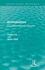Cover: Econometrics (Routledge Revivals) - Routledge