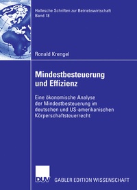 Abbildung von: Mindestbesteuerung und Effizienz - Deutscher Universitätsverlag