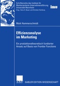 Cover: Effizienzanalyse im Marketing - Deutscher Universit&auml;tsverlag