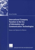 Cover: International Company Taxation in the Era of Information and Communication Technologies - Deutscher Universit&auml;tsverlag