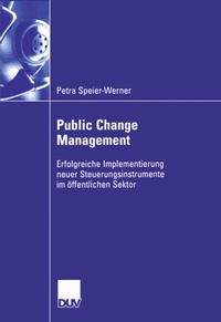 Abbildung von: Public Change Management - Deutscher Universitätsverlag