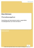 Cover: &Uuml;bernahmeangebote - diplom.de