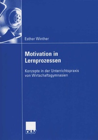 Enlarge image Cover: Motivation in Lernprozessen - Deutscher Universitätsverlag